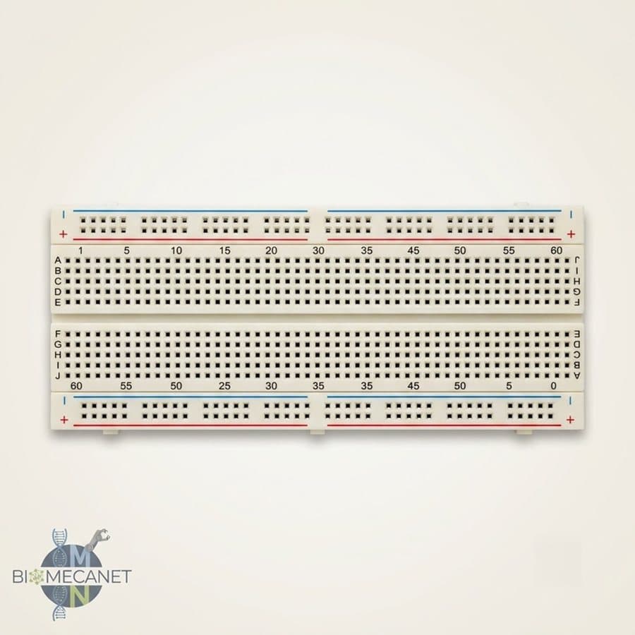 Protoboard MB-102 de 830 puntos