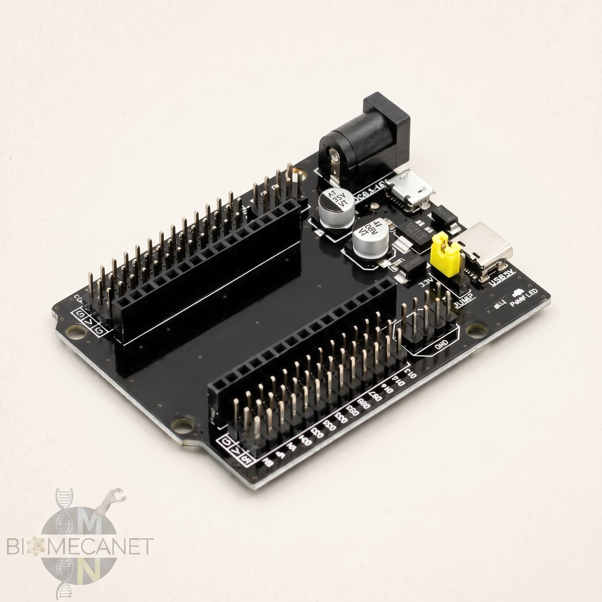 Tarjeta de expansión de pines para módulo ESP32 de 30 pines con USB tipo C