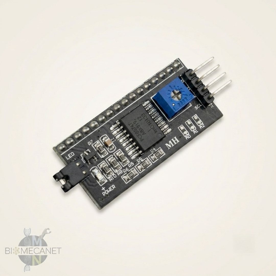 Módulo adaptador I2C con PCF8574T para pantalla LCD